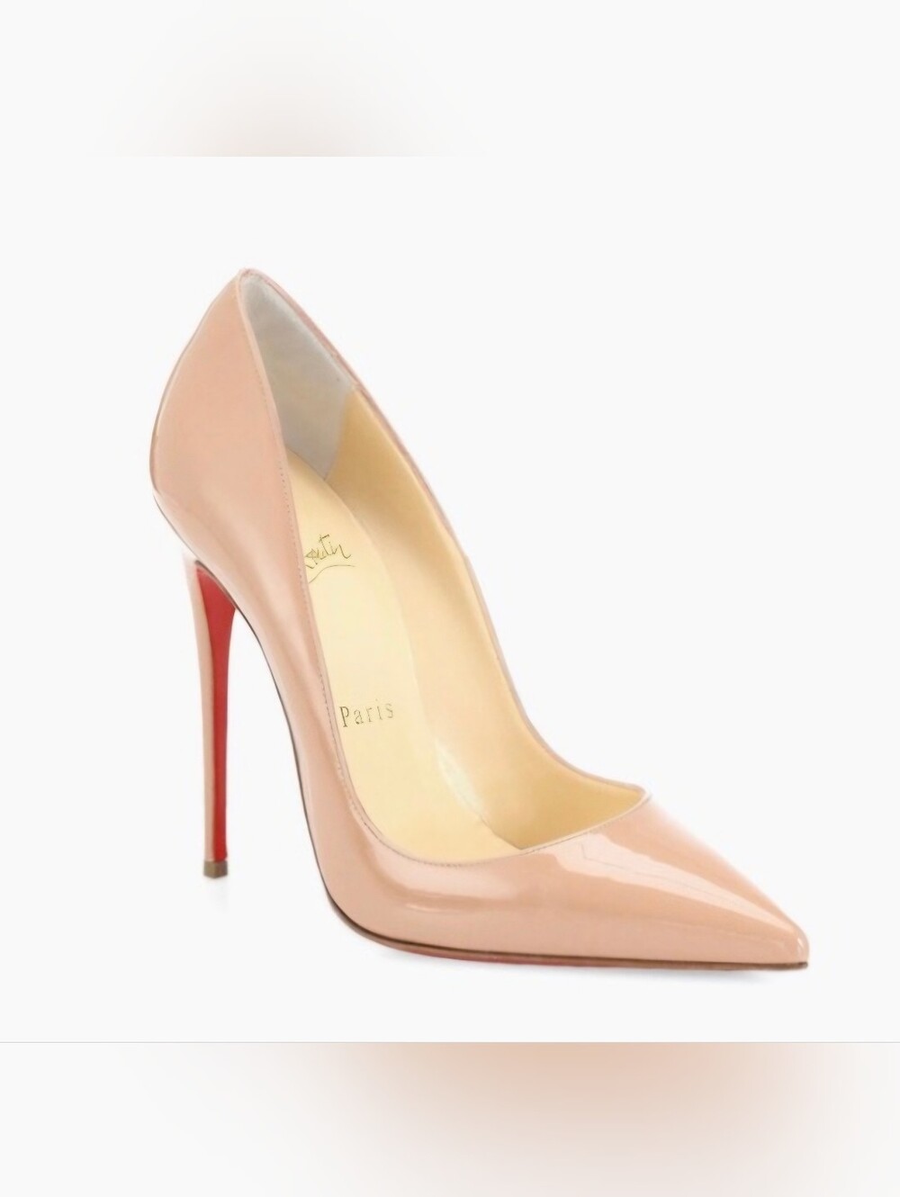 Christian Louboutin Patent Leather Pointed Toe Pumps – Size 41 (Approx. US 10)